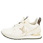 White Coated canvas Louis Vuitton Sneakers