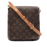 Brown Canvas Louis Vuitton Musette Salsa