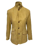 Yellow Suede Ralph Lauren Jacket