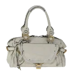 White Leather Chloé Handbag