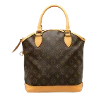 Brown Canvas Louis Vuitton Lockit