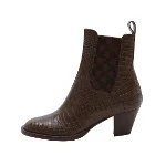 Brown Leather Fendi Boots