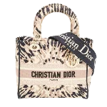 Multicolor Canvas Dior Lady Dior