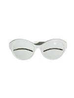 White Plastic Chloé Sunglasses