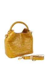 Yellow Leather Elleme Handbag