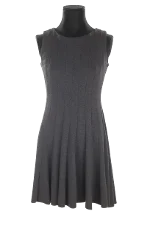 Grey Polyester Calvin Klein Dress