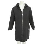 Black Cotton Brunello Cucinelli Coat