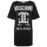 Black Fabric Moschino Dress