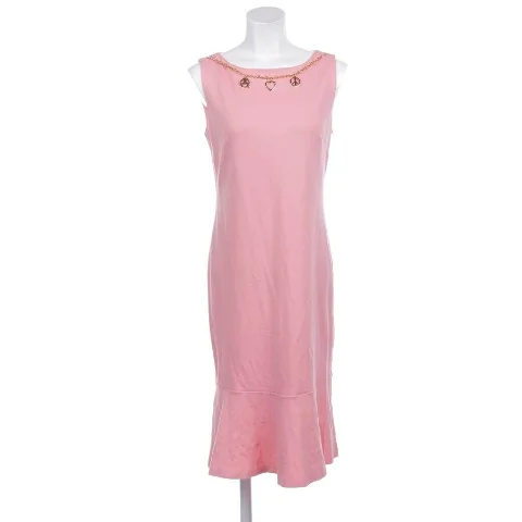 Pink Viscose Moschino Dress
