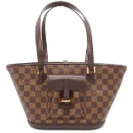 Brown Canvas Louis Vuitton Manosque