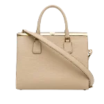 Beige Leather Dolce & Gabbana Tote