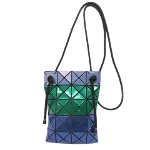 Green Fabric Issey Miyake Crossbody Bag