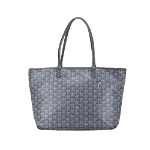 Grey Fabric Goyard Artois Tote