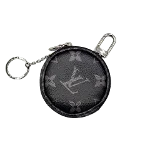 Black Leather Louis Vuitton Charm