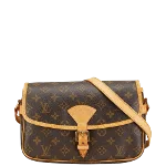 Brown Canvas Louis Vuitton Sologne