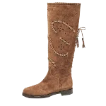 Brown Suede Le Silla Boots