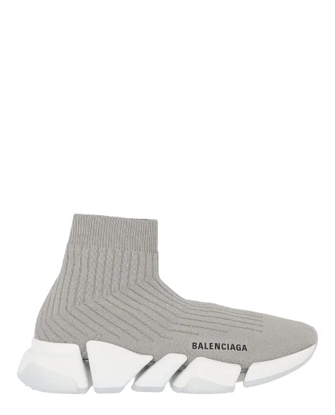 Grey Fabric Balenciaga Sneakers