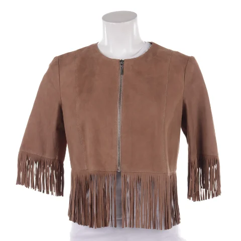 Brown Leather Arma Jacket