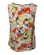 Multicolor Cotton Erdem Top