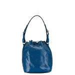 Blue Leather Louis Vuitton Noe