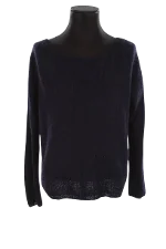 Navy Knit Sézane Sweater