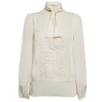 Beige Lace Dolce & Gabbana Shirt