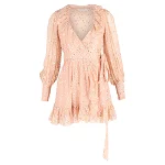 Pink Cotton Zimmermann Dress