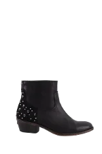 Black Leather Zadig & Voltaire Boots