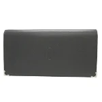 Black Leather Cartier Wallet