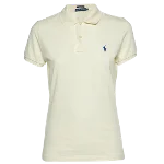 Beige Cotton Ralph Lauren Polo