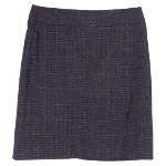 Navy Cotton Chloé Skirt