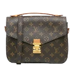 Brown Canvas Louis Vuitton Pochette Métis