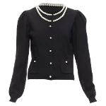 Black Polyester Moschino Cardigans