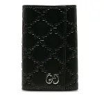 Black Leather Gucci Key Case