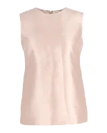 Pink Silk Tory Burch Top