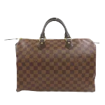 Brown Canvas Louis Vuitton Speedy