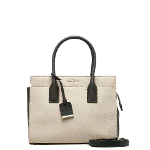 Beige Leather Kate Spade Handbag