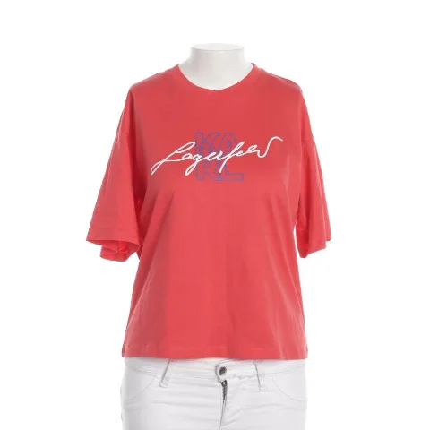 Red Cotton Karl Lagerfeld Top