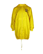 Yellow Polyester Moschino Coat