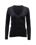 Black Cashmere Ralph Lauren Cardigan