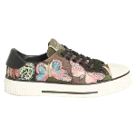 Green Canvas Valentino Sneakers