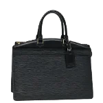 Black Leather Louis Vuitton Riviera