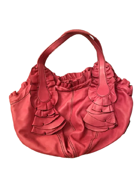 Pink Leather Valentino Shoulder Bag