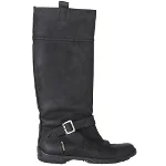 Black Rubber Costume National Boots