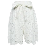 White Lace Zimmermann Shorts