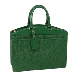 Green Leather Louis Vuitton Riviera