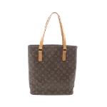 Brown Fabric Louis Vuitton Tote 