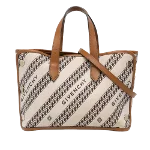 Beige Canvas Givenchy Tote