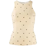 Beige Wool Versace Top