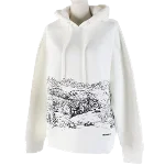 White Cotton Moncler Sweatshirt